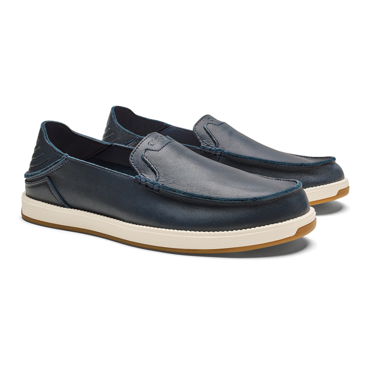 OluKai Kākaha Nia Men‘s Suede Slip-On Shoes for Men