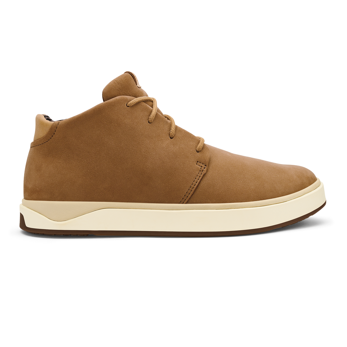 OluKai Papakū 'Ili Men’s Waterproof Leather Boots- Tan for Men