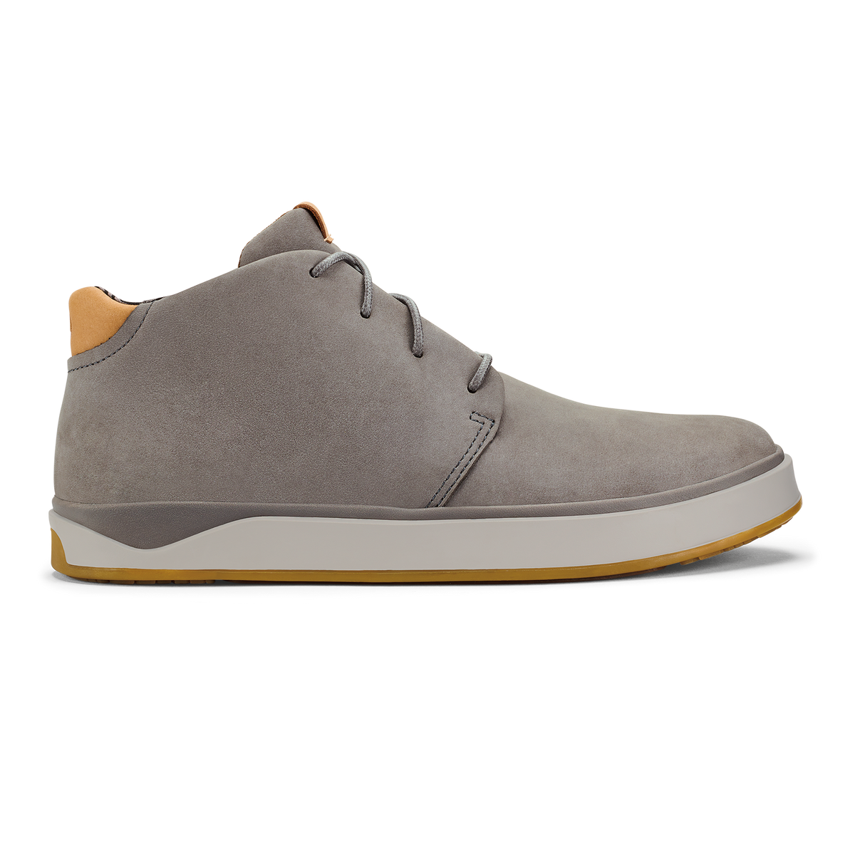 OluKai Papakū 'Ili Men’s Waterproof Leather Boots- Graphite for Men