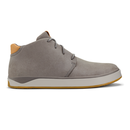 OluKai Papakū 'Ili Men’s Waterproof Leather Boots- Graphite for Men