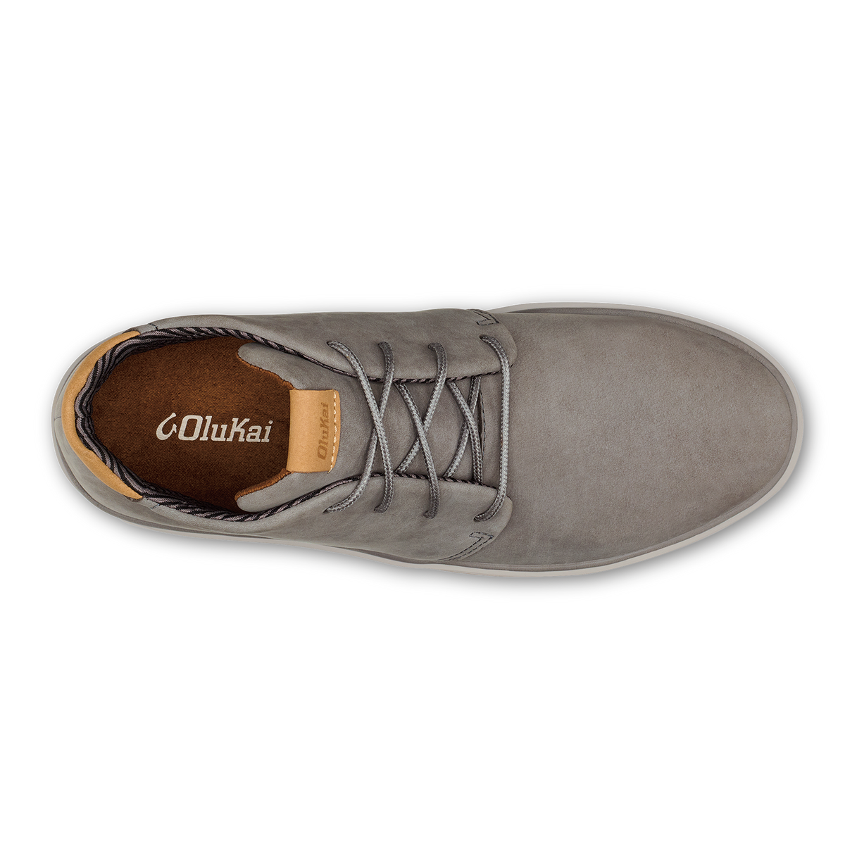 OluKai Papakū 'Ili Men’s Waterproof Leather Boots- Graphite for Men