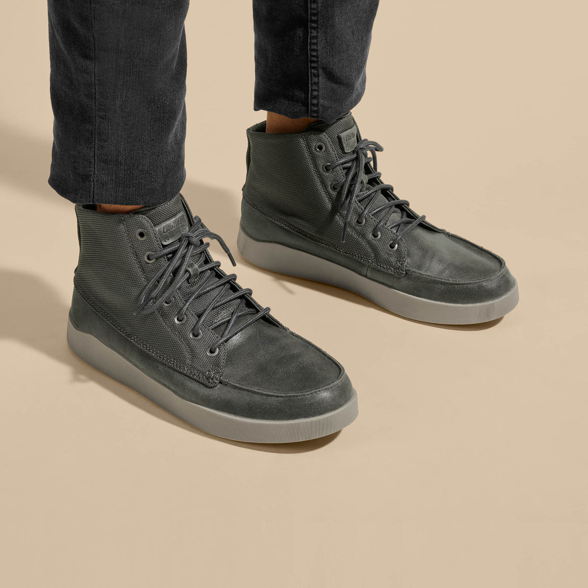 OluKai Mōlina Men’s Waterproof Leather Boots for Men