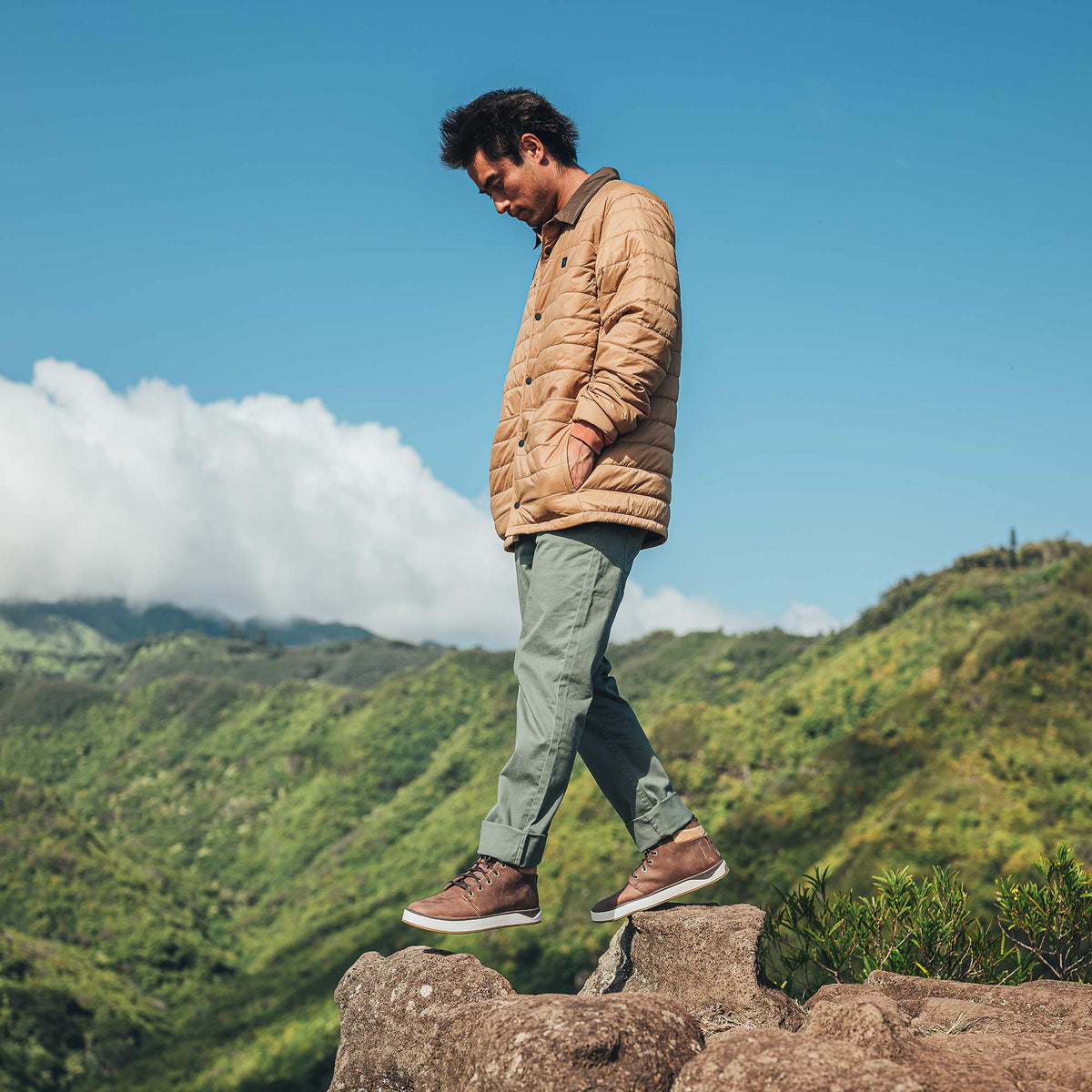OluKai Kekaha Men’s Chukka Boots for Men