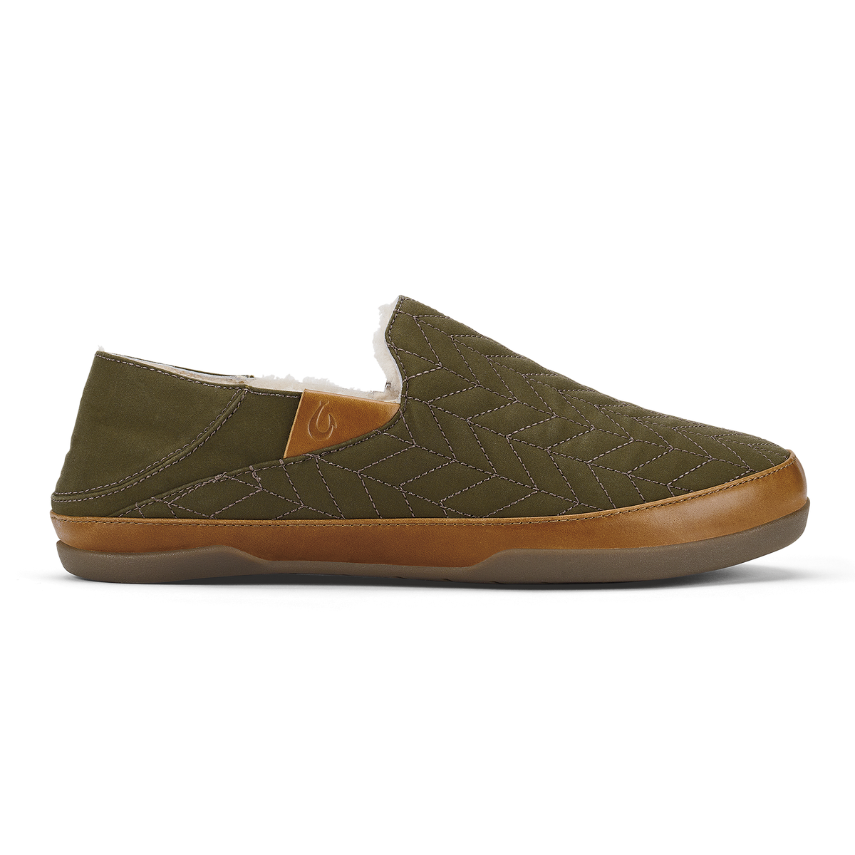 OluKai Hanohano Men’s Waxed Canvas Slippers for Men