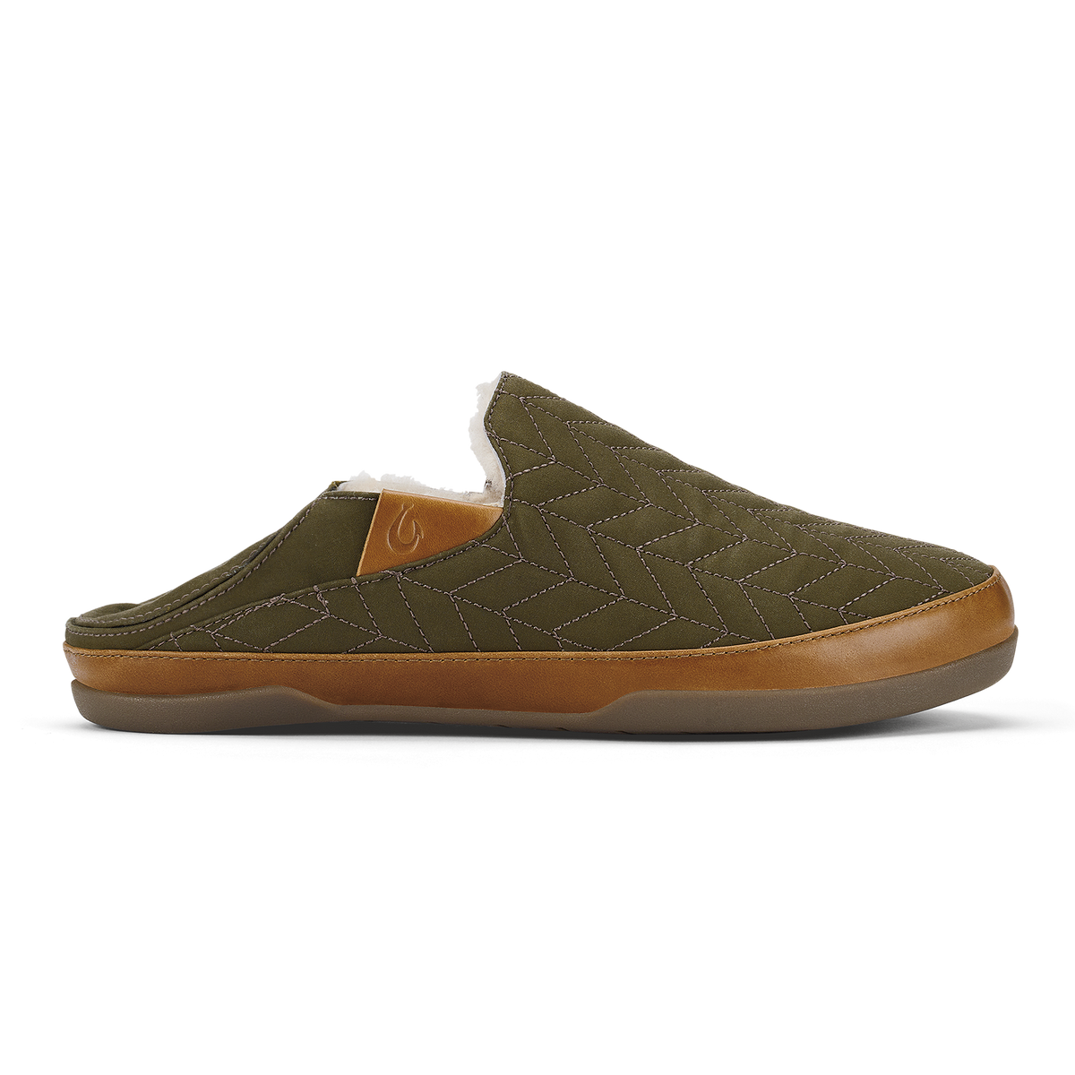 OluKai Hanohano Men’s Waxed Canvas Slippers for Men