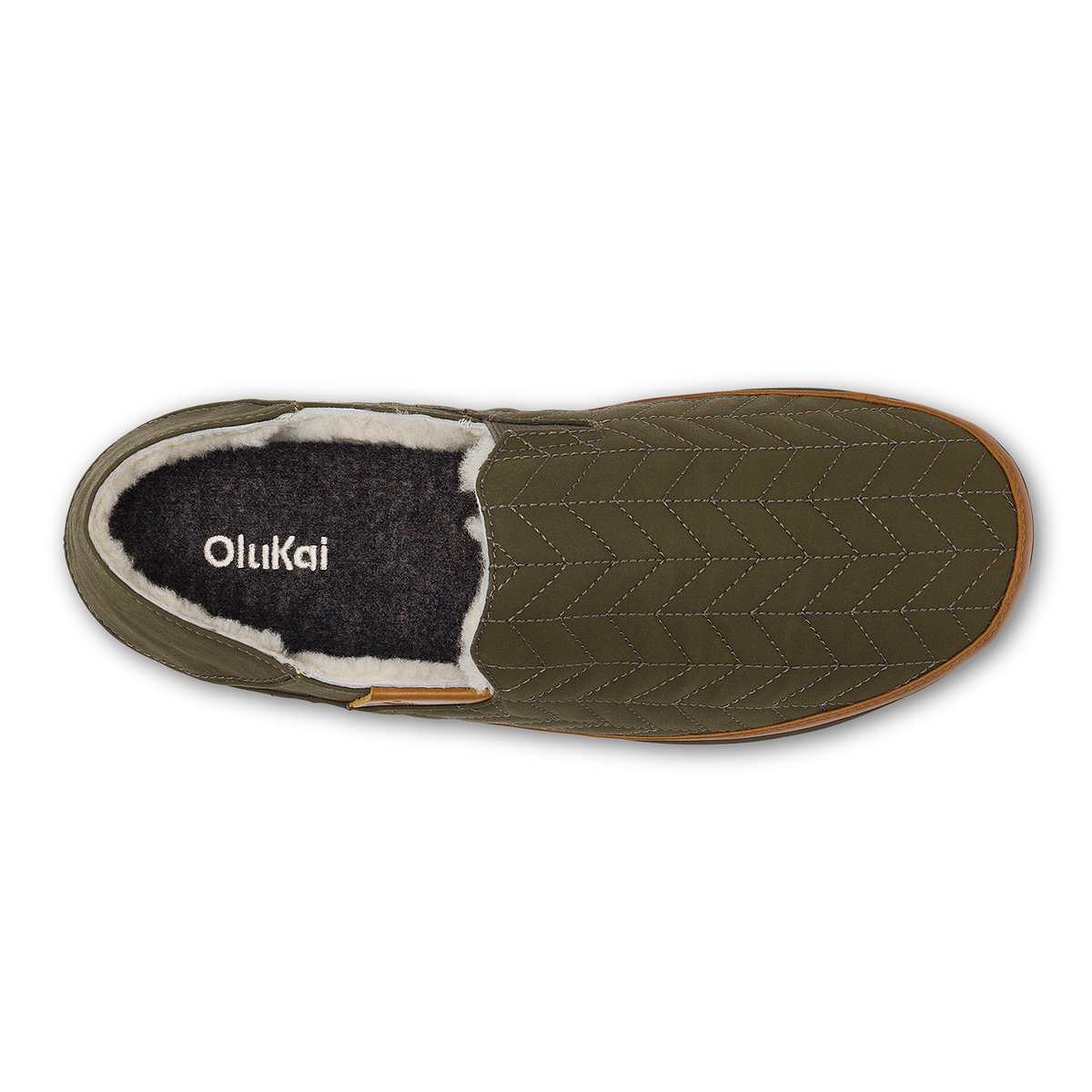 OluKai Hanohano Men’s Waxed Canvas Slippers for Men