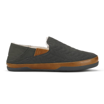 OluKai Hanohano Men’s Waxed Canvas Slippers for Men