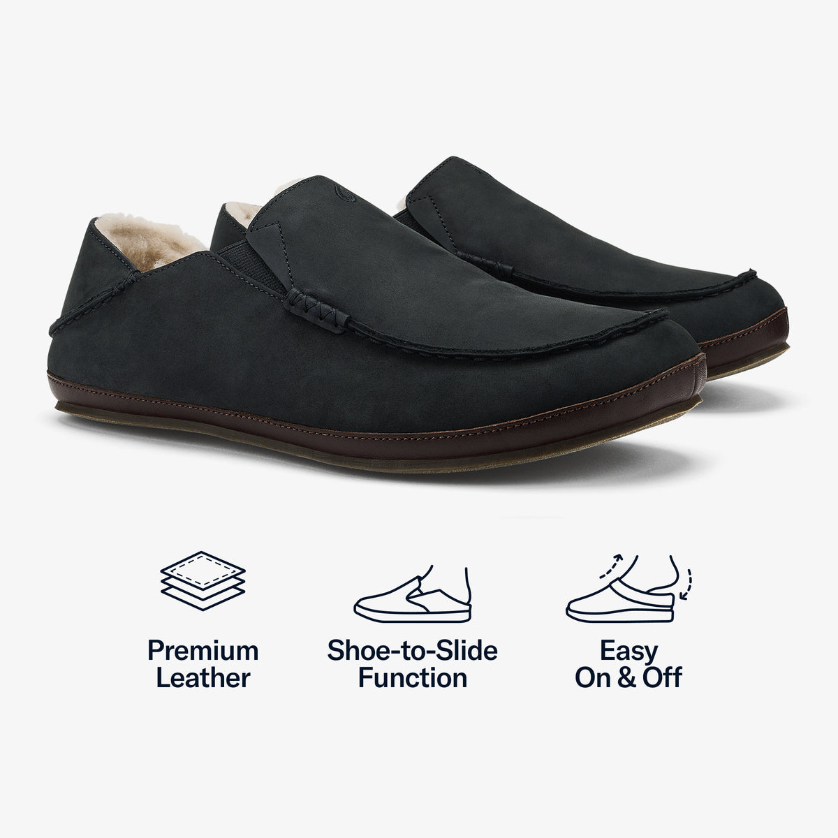 OluKai Moloā Slipper for Men