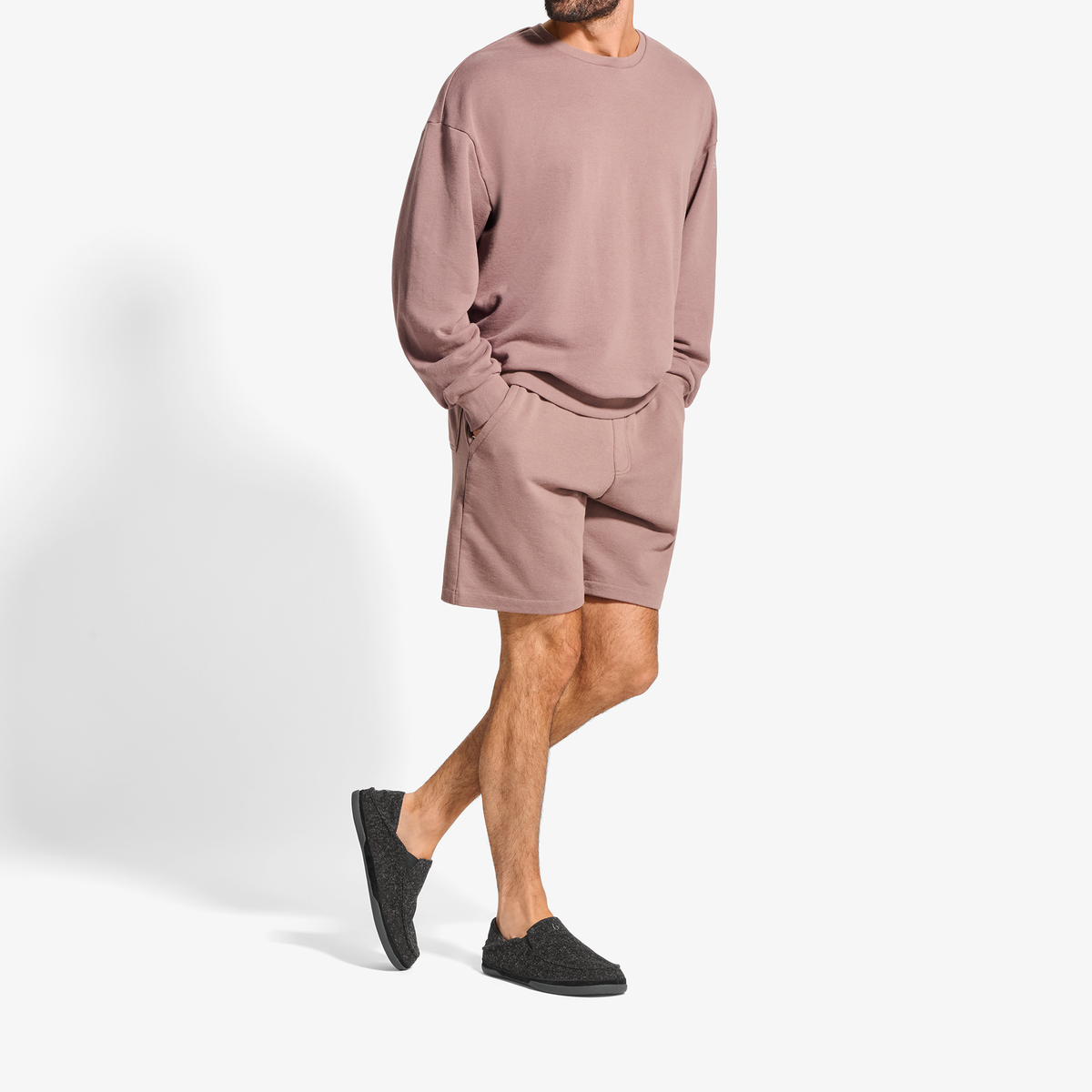 OluKai Moloā Hulu Men’s Wool Slippers for Men