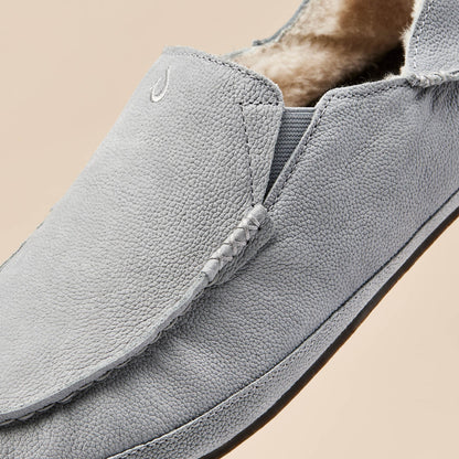 OluKai Moloā Men's Leather Slippers for Men