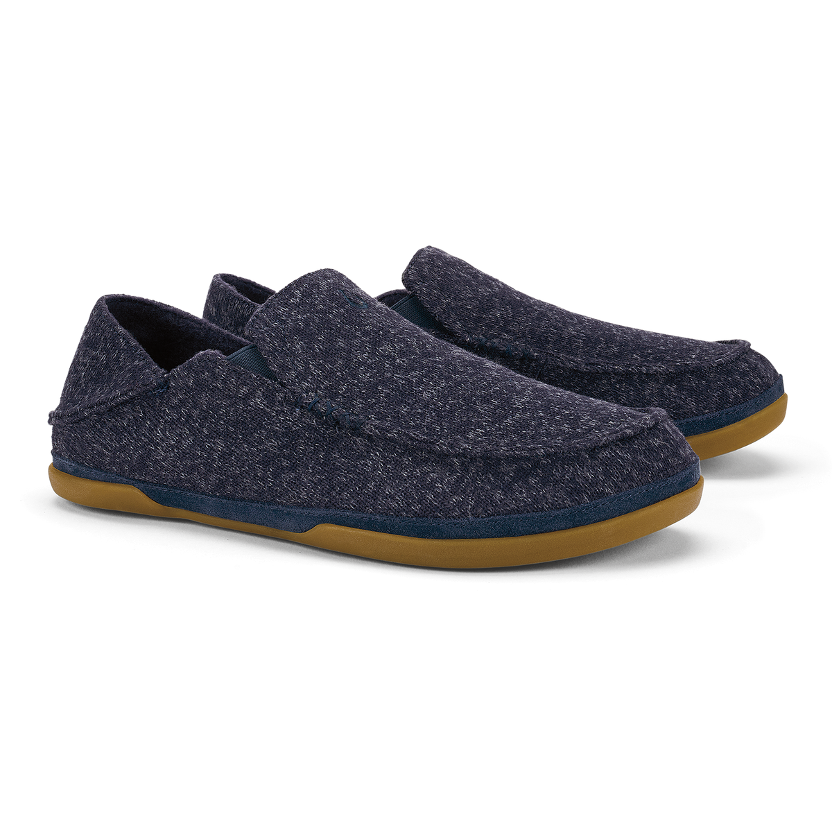 OluKai Moloā Hulu Men’s Wool Slippers for Men