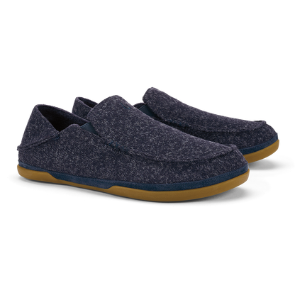 OluKai Moloā Hulu Men’s Wool Slippers for Men