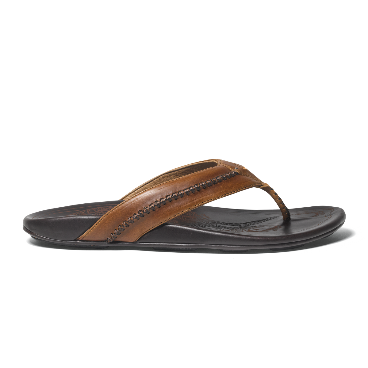 OluKai Mea Ola Men's Leather Sandals for Men