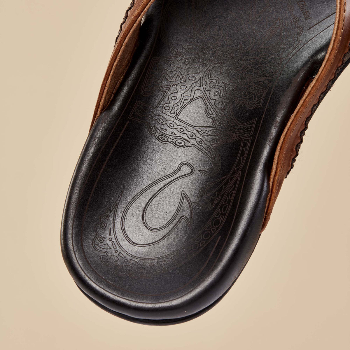 OluKai Mea Ola Men's Leather Sandals for Men