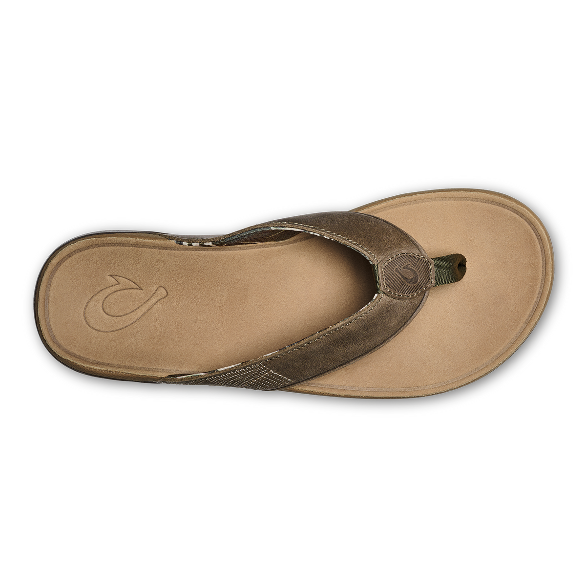 OluKai Tuahine Men's Waterproof Leather Beach Sandals for Men
