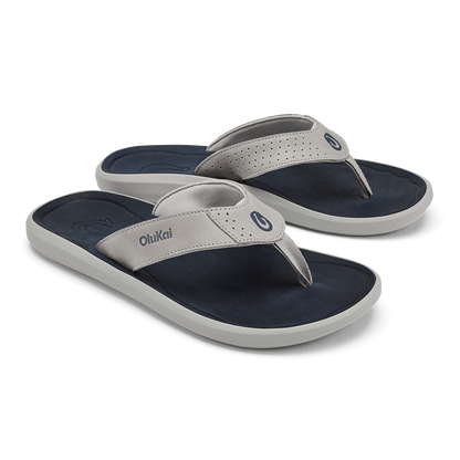 OluKai Pili Men’s Waterproof Leather Sandals for Men