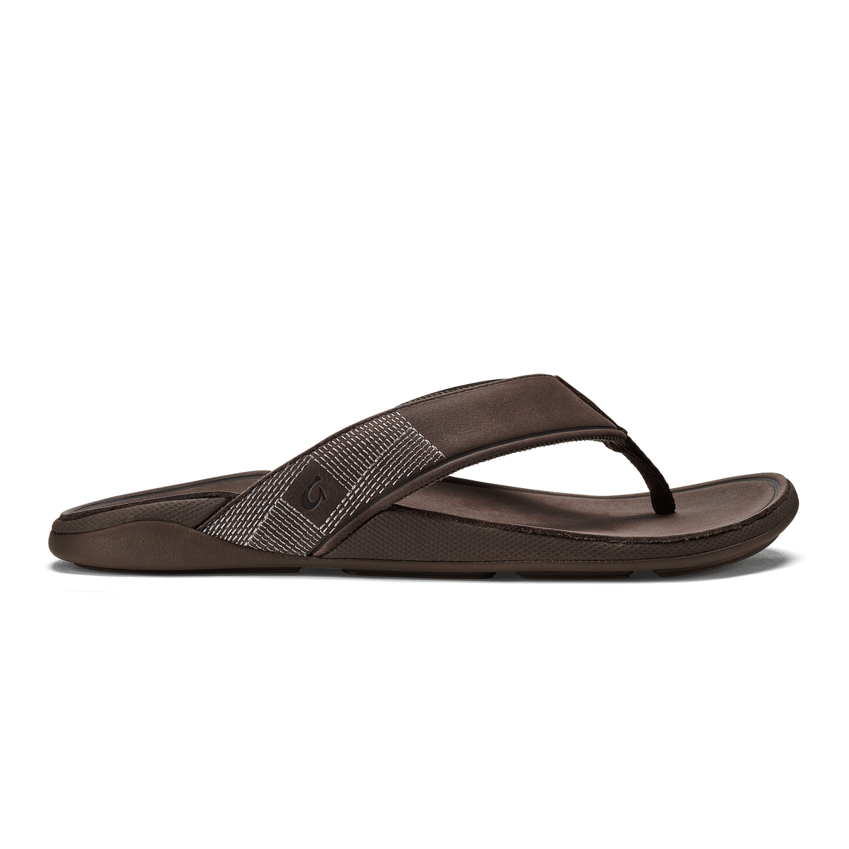 OluKai Tuahine Men's Waterproof Leather Beach Sandals for Men