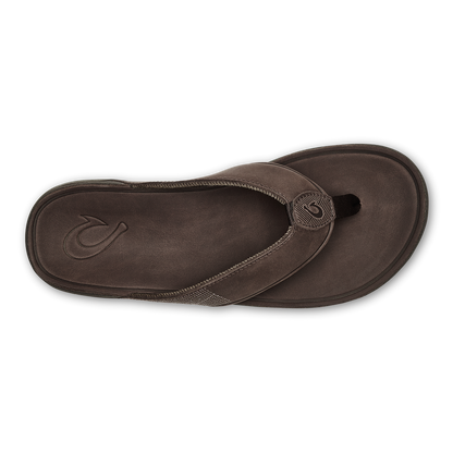 OluKai Tuahine Men's Waterproof Leather Beach Sandals for Men
