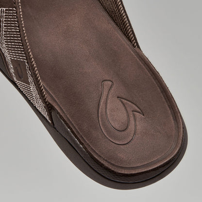 OluKai Tuahine Men's Waterproof Leather Beach Sandals for Men