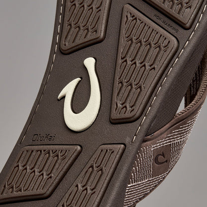 OluKai Tuahine Men's Waterproof Leather Beach Sandals for Men