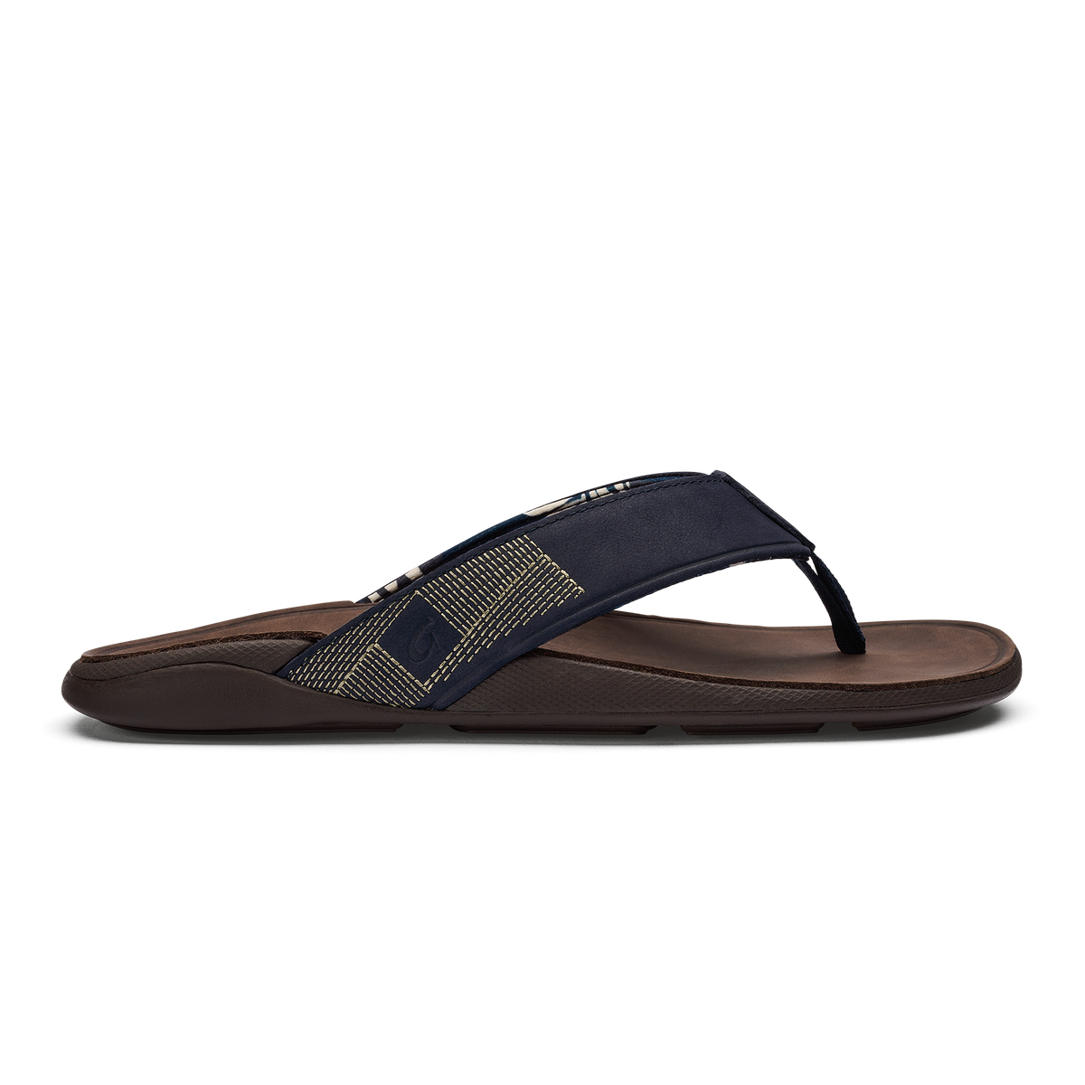 OluKai Tuahine Men's Waterproof Leather Beach Sandals for Men