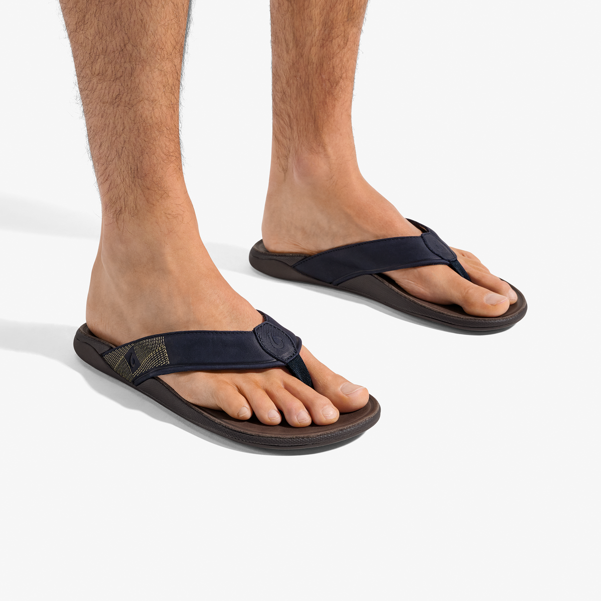 OluKai Tuahine Men's Waterproof Leather Beach Sandals for Men