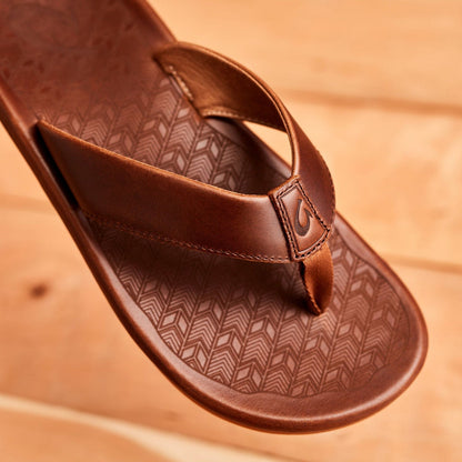 OluKai ‘Ilikai Men‘s Leather Sandals for Men