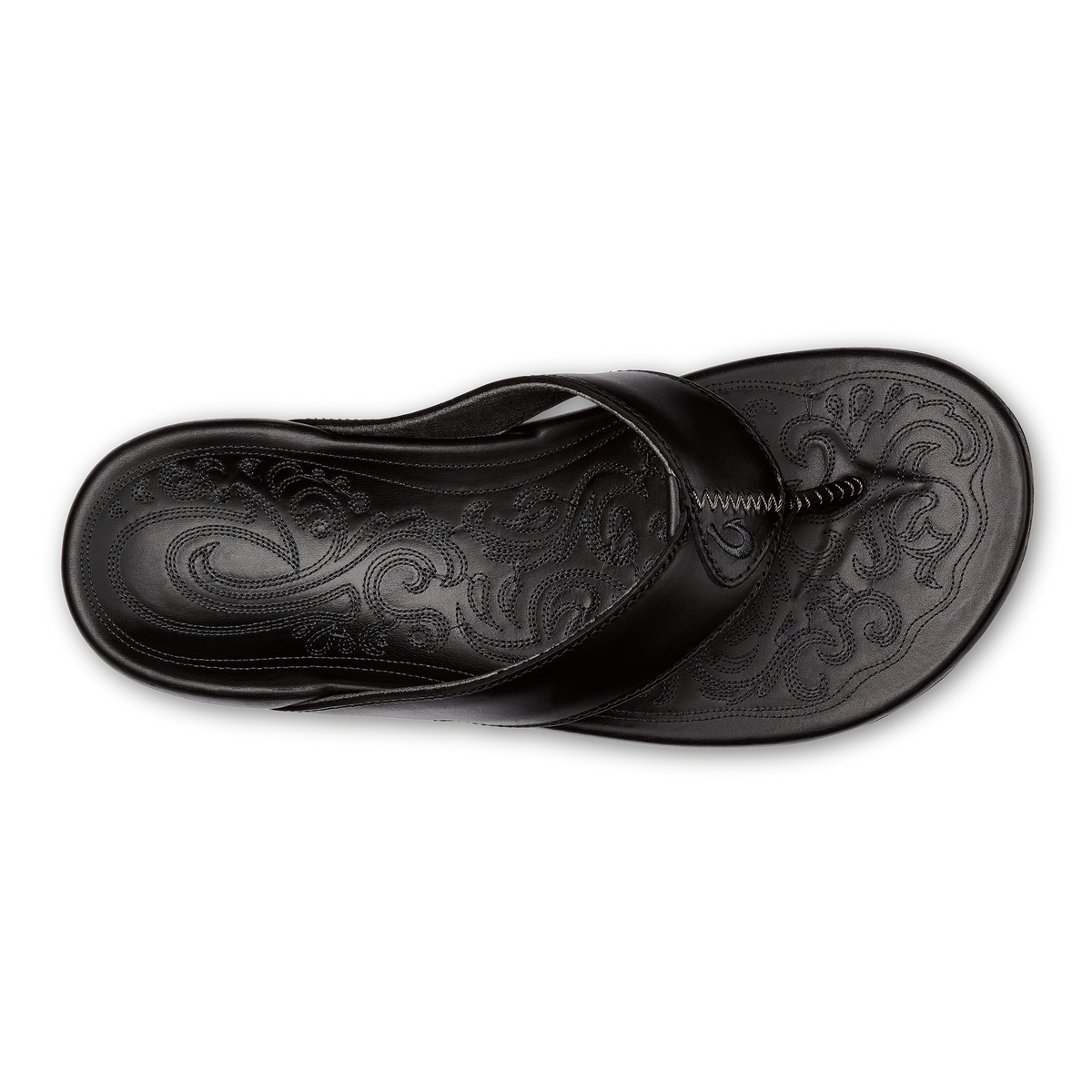 OluKai Mekila Men's Full-Grain Leather Beach Sandals for Men