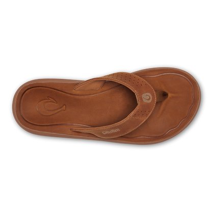OluKai Pili Men’s Waterproof Leather Sandals for Men