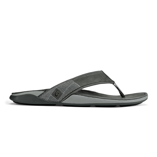OluKai Tuahine Men's Waterproof Leather Beach Sandals for Men