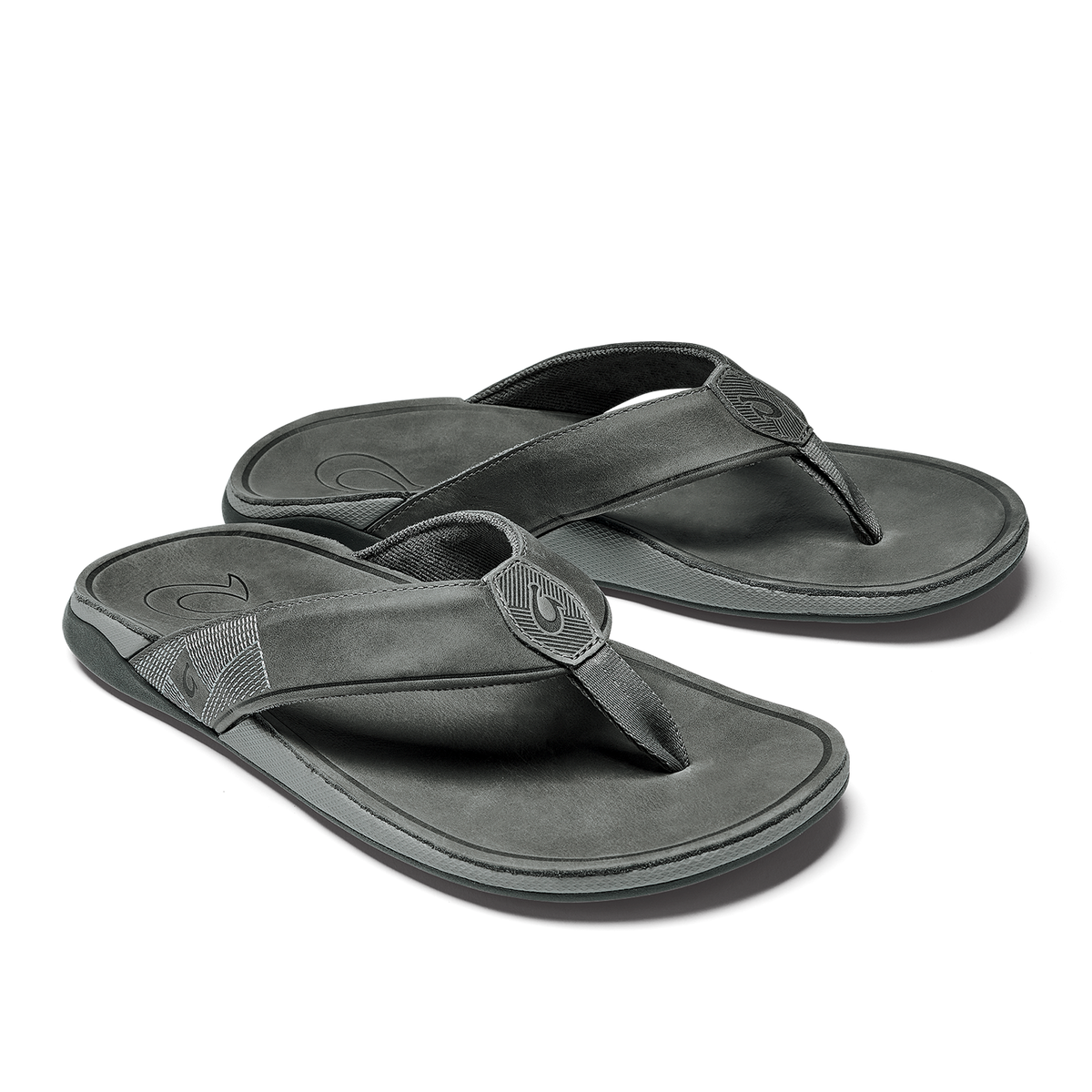 OluKai Tuahine Men's Waterproof Leather Beach Sandals for Men