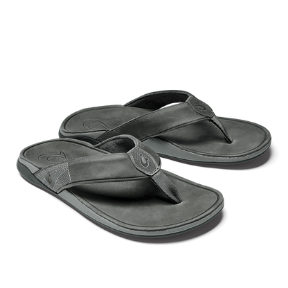 OluKai Tuahine Men's Waterproof Leather Beach Sandals for Men
