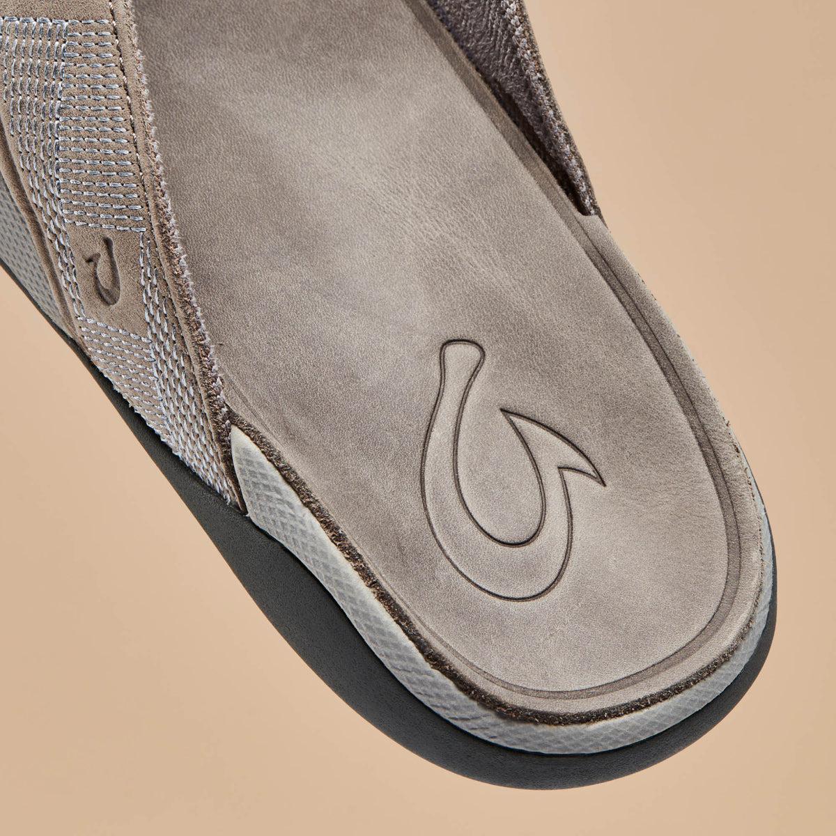 OluKai Tuahine Men's Waterproof Leather Beach Sandals for Men