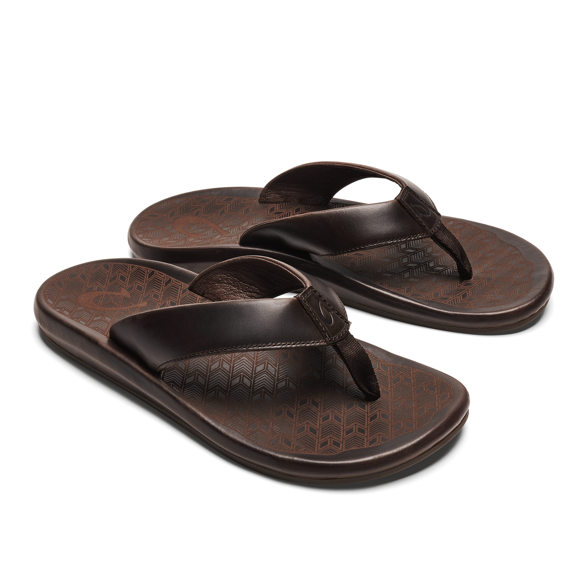 OluKai ‘Ilikai Men‘s Leather Beach Sandals for Men