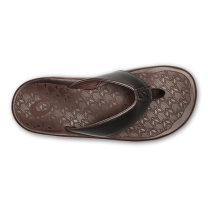 OluKai ‘Ilikai Men‘s Leather Beach Sandals for Men