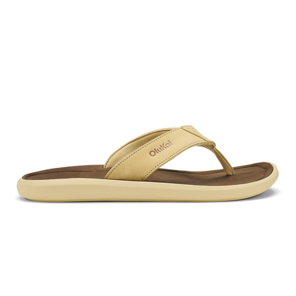 OluKai Pili Men’s Waterproof Leather Sandals for Men