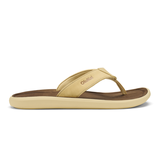 OluKai Pili Men’s Waterproof Leather Sandals for Men
