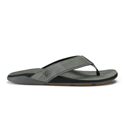 OluKai Tuahine Men's Waterproof Leather Beach Sandals for Men