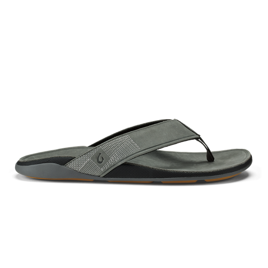 OluKai Tuahine Men's Waterproof Leather Beach Sandals for Men
