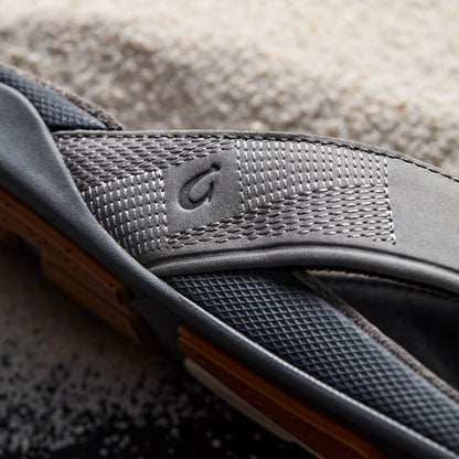OluKai Tuahine Men's Waterproof Leather Beach Sandals for Men