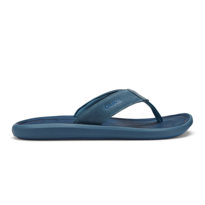 OluKai Pili Men’s Waterproof Leather Sandals for Men
