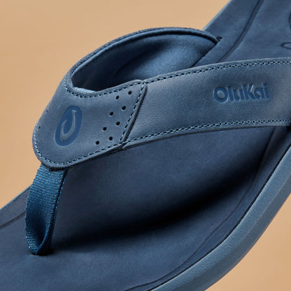OluKai Pili Men’s Waterproof Leather Sandals for Men