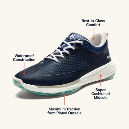 OluKai Mākena Men’s Waterproof Golf Shoes for Men