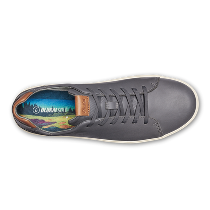 OluKai Wai‘alae Men’s Waterproof Leather Golf Shoes for Men