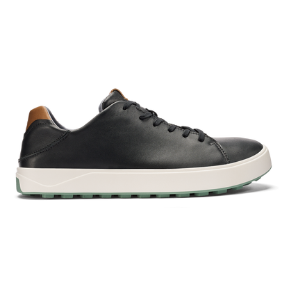 OluKai Wai‘alae Men’s Waterproof Leather Golf Shoes for Men