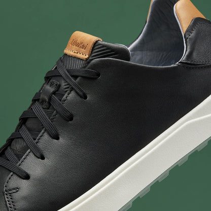 OluKai Wai‘alae Men’s Waterproof Leather Golf Shoes for Men