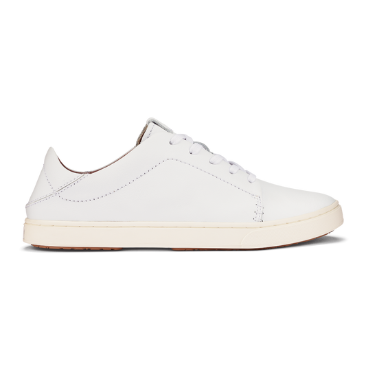 OluKai Pehuea Lī ‘Ili Women's Leather Sneakers for Women