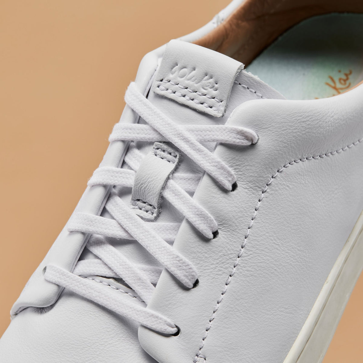 OluKai Pehuea Lī ‘Ili Women's Leather Sneakers for Women