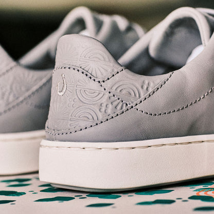 OluKai Pehuea Lī ‘Ili Women's Leather Sneakers for Women