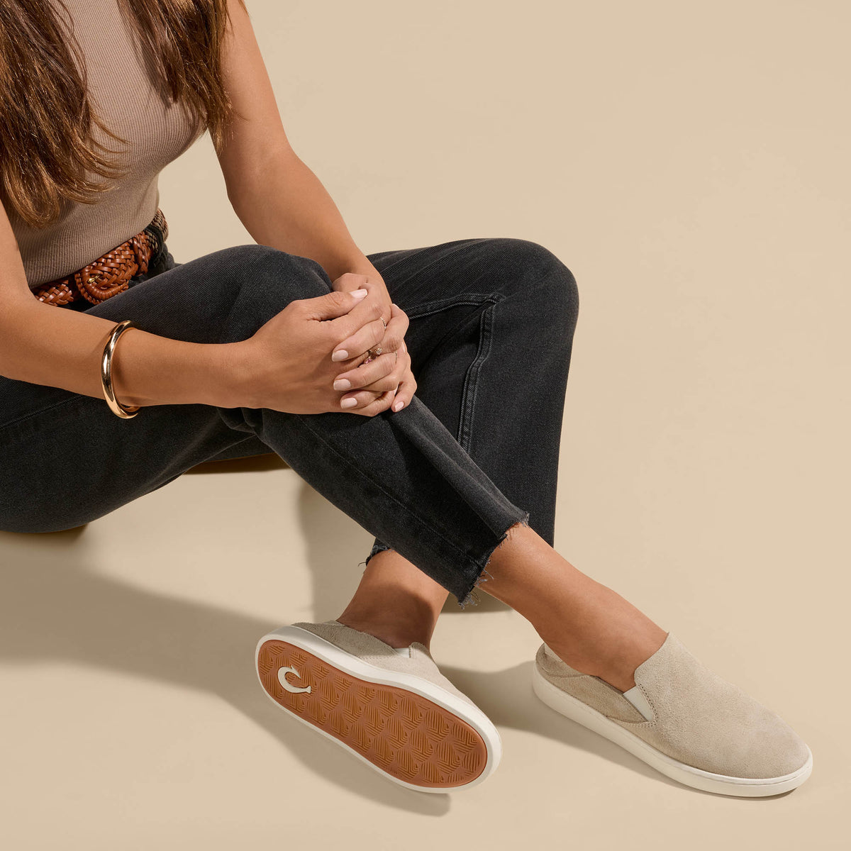OluKai Pehuea Luxe Women’s Suede Shoes for Women